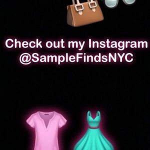 For better prices check out my instagram !